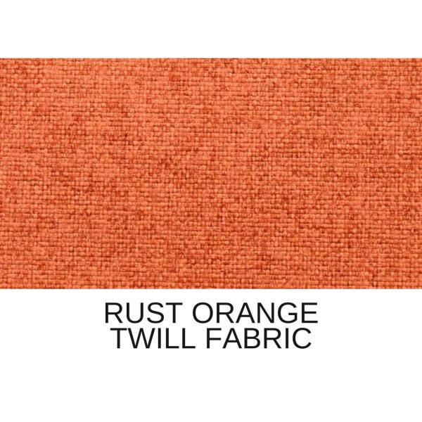 Seat Rust Orange Twill