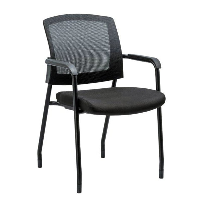 Stylish Mesh Back Stacking Guest Chair - 