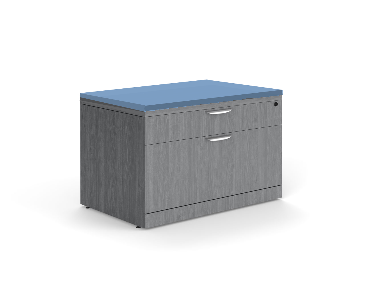 Two Drawer File Cabinet With Cushion