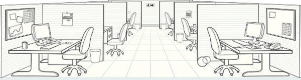 office furniture diagram