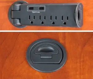 Pull-Out Power Grommet