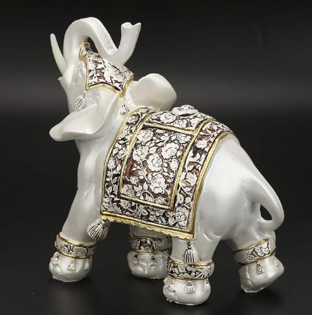 white elephant ceramic