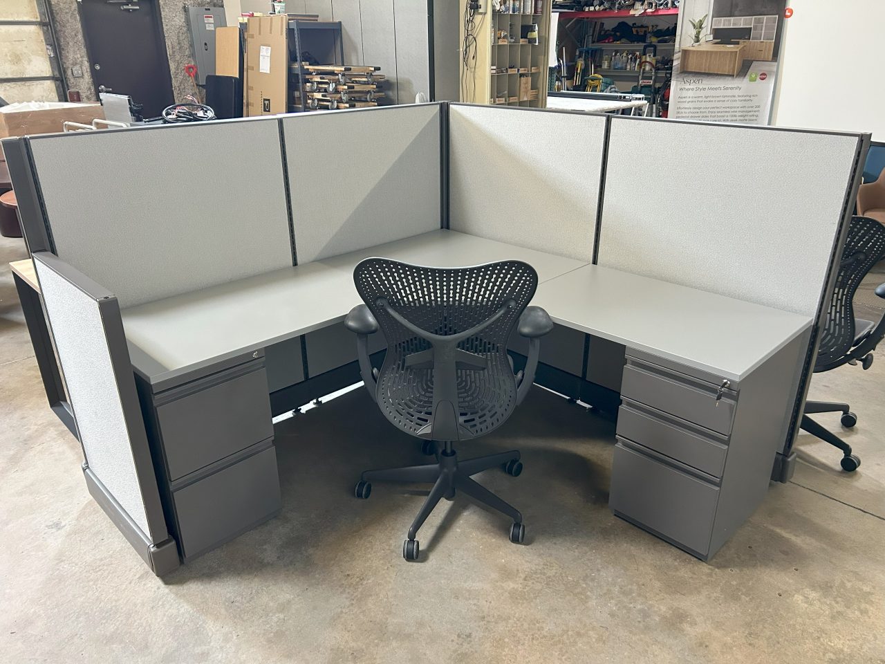 Used Herman Miller Action Office II style Cubes