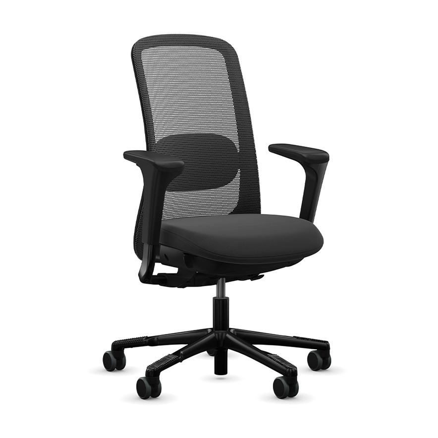 9 to 5 Seating – The NCE 750 Black SoFi Task Chair